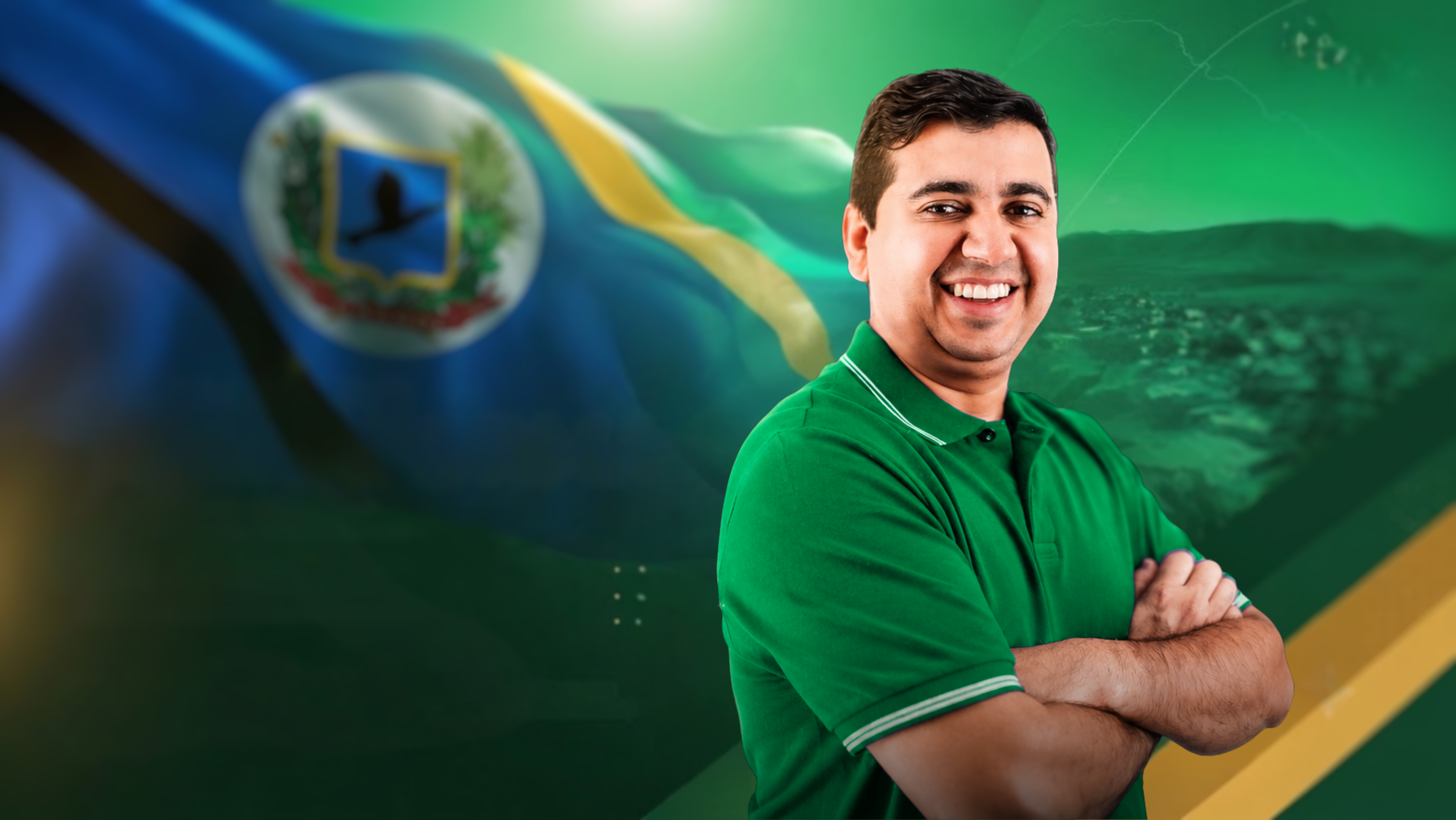 Foto oficial do prefeito de Urandi